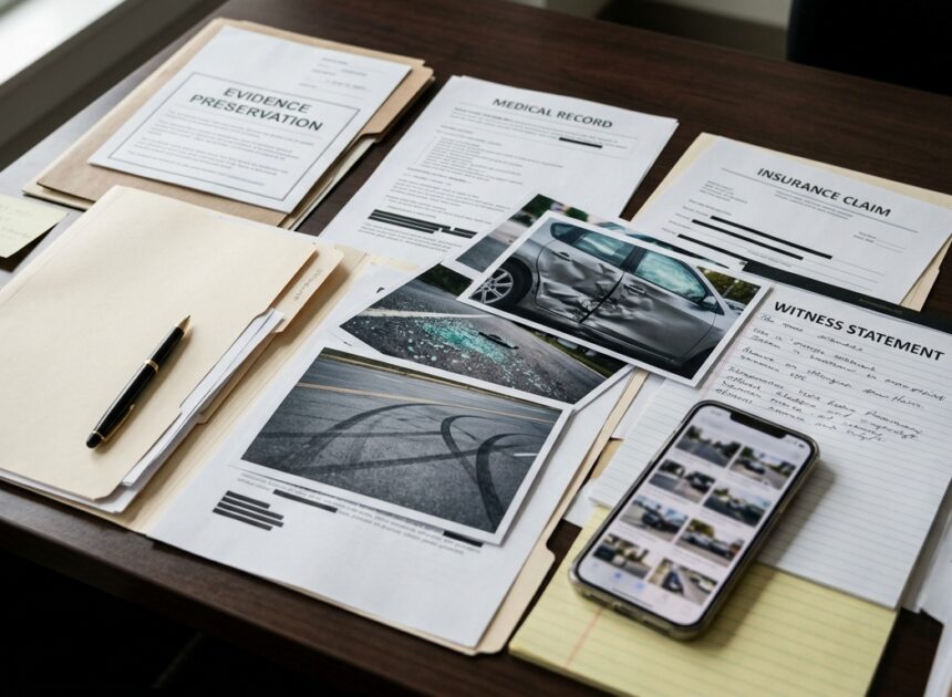 How Evidence Preservation Works After a New York Accident