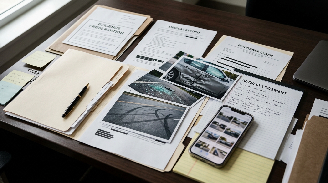 How Evidence Preservation Works After a New York Accident